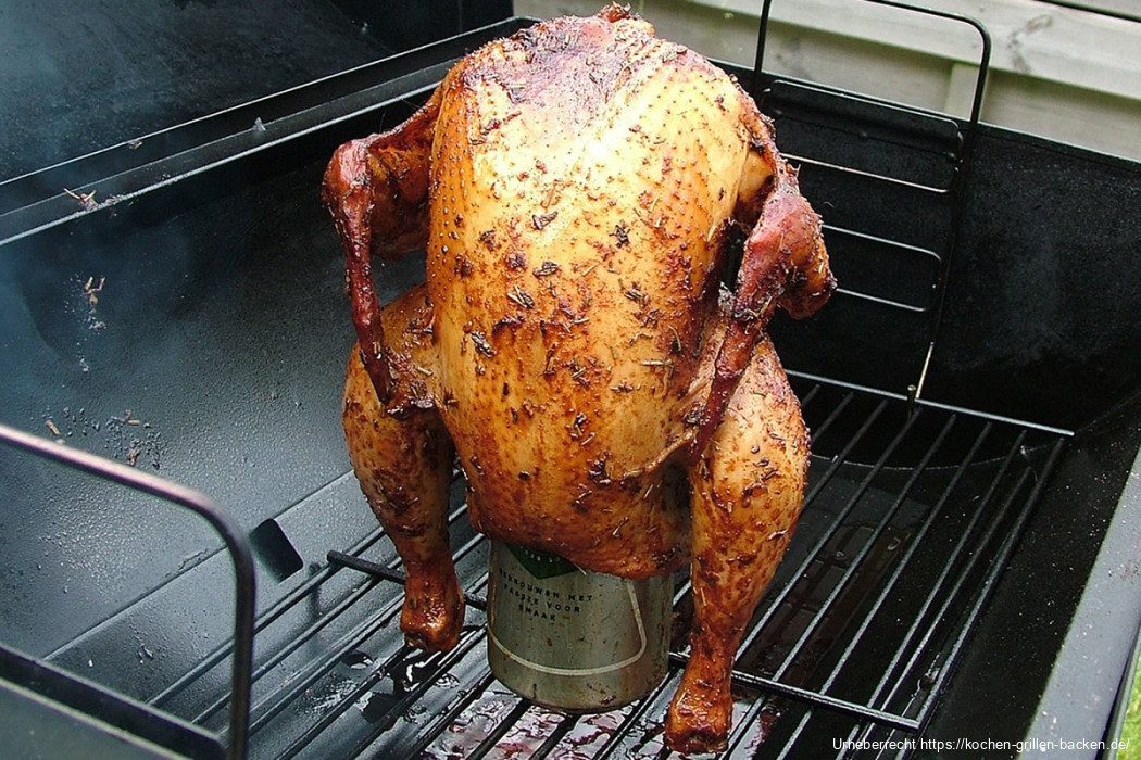 Beer Can Chicken (Bierdosen-Hähnchen)