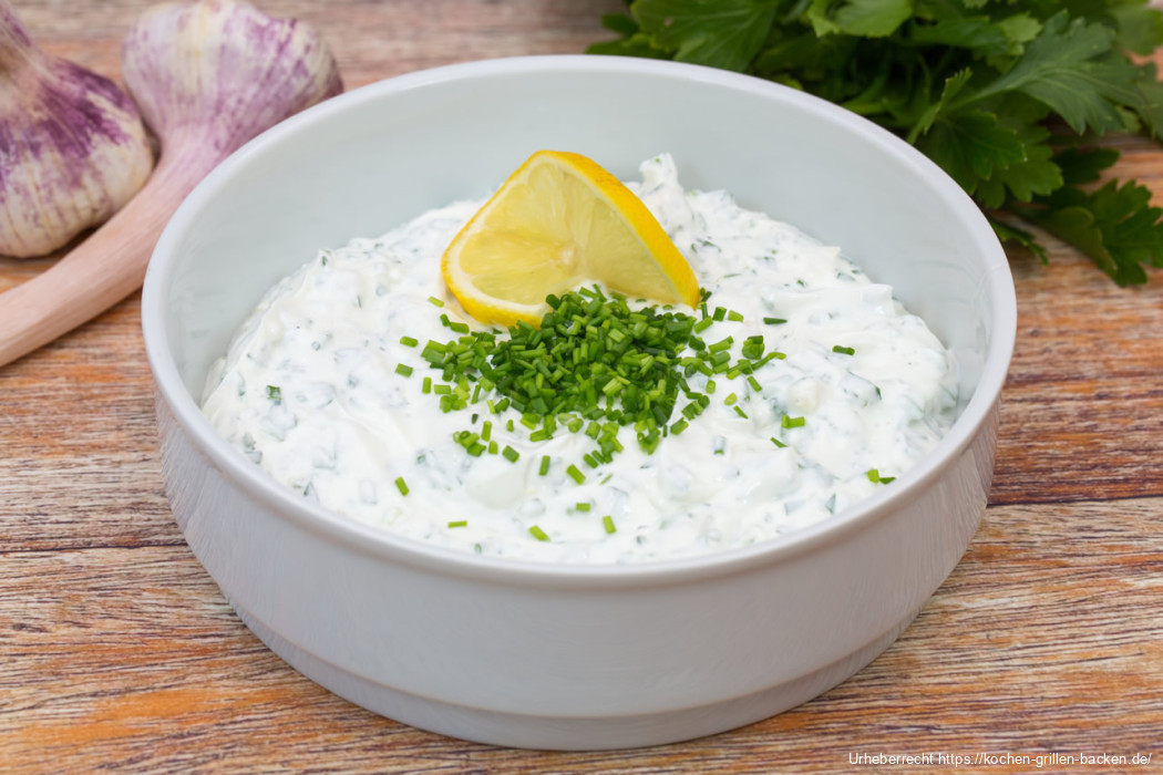 Kräuter-Knoblauch-Quark