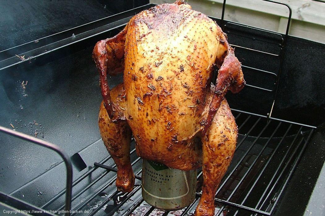 Beer Can Chicken (Bierdosen-Hähnchen)