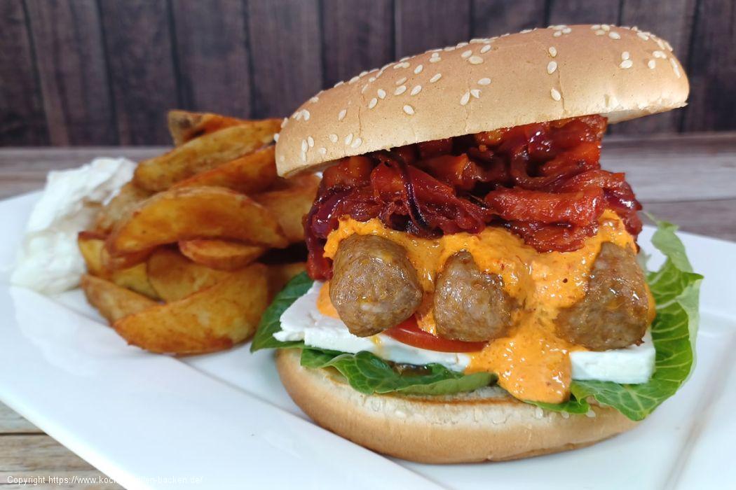 Cevapcici-Burger